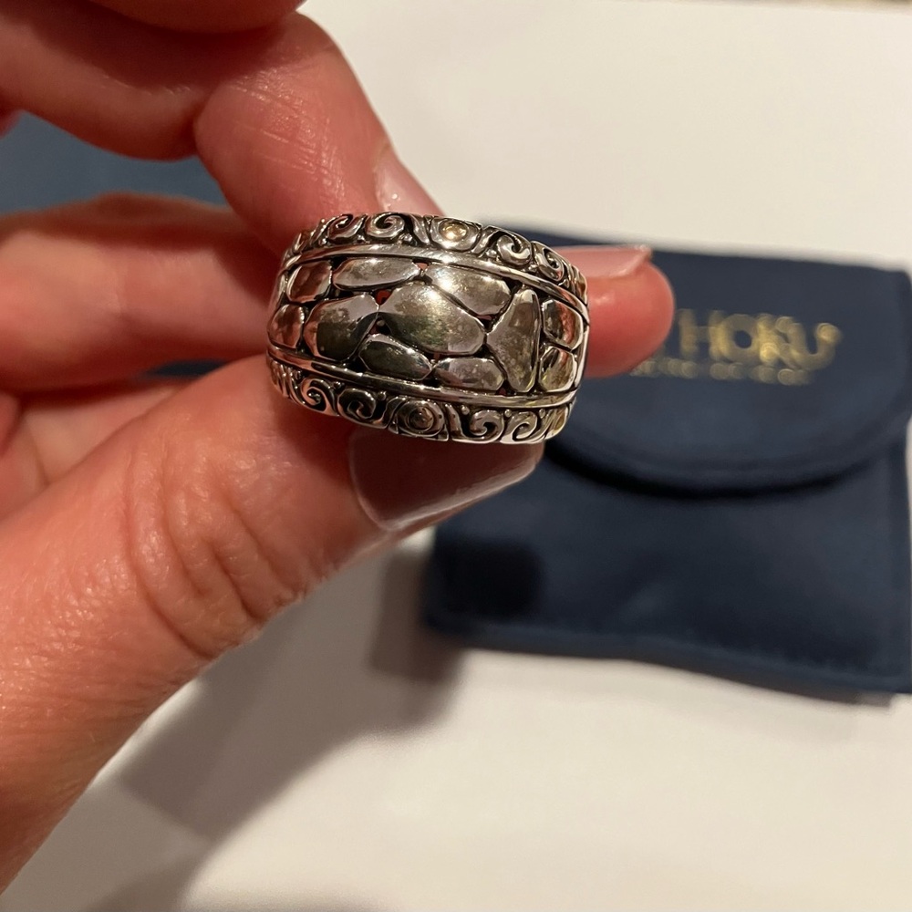 Effy Silver Ring with Ornate Detailing